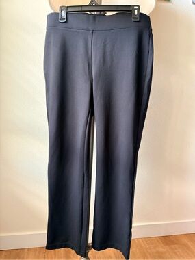 INC International Concepts Black High Rise Pull-On Ponte Pants Size 0X
